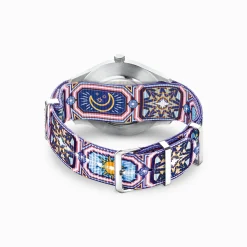 Fashion Uhrenarmband Code TS Nato farbiger Nachthimmel Damen Uhren|Damenuhren